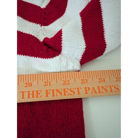 Vintage Tiara Stars & Stripes Sweater Womens Size XL Patriotic USA Long Sleeve - Picture 10 of 11